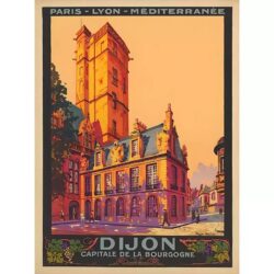 poster dijon vintage