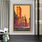 poster dijon vintage