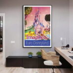 vintage disneyland poster