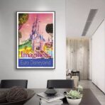 vintage disneyland poster