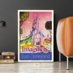 vintage disneyland poster