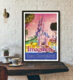 vintage disneyland poster