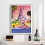 vintage disneyland poster