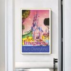 vintage disneyland poster