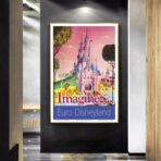 vintage disneyland poster