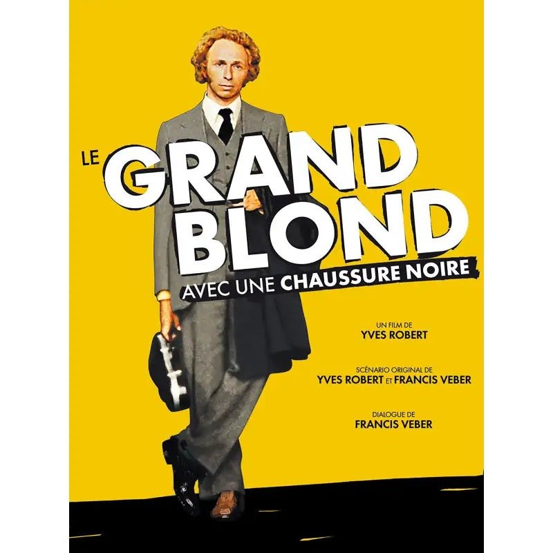 poster for the film the big blond with a black shoe poster for the film the big blond with a black shoe