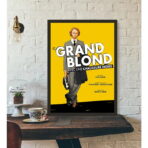 poster for the film the big blond with a black shoe