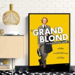 poster for the film the big blond with a black shoe