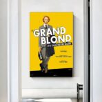 poster for the film the big blond with a black shoe