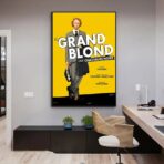 poster for the film the big blond with a black shoe