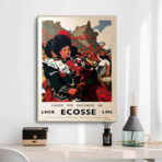 vintage scotland poster