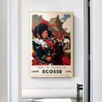 vintage scotland poster