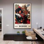 vintage scotland poster