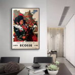 vintage scotland poster
