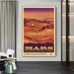 vintage space poster 1