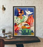 vintage spain poster
