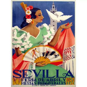 vintage spain poster