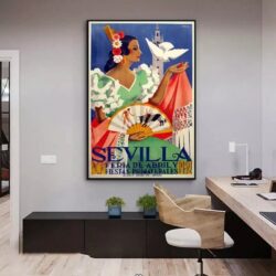vintage spain poster
