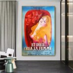 poster and god created the woman