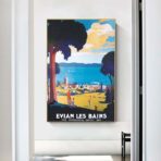 poster evian les bains