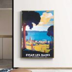 poster evian les bains