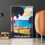 poster evian les bains