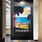 poster evian les bains
