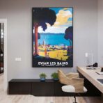 poster evian les bains