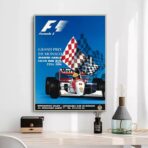 poster f1 vintage
