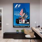 poster f1 vintage