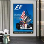 poster f1 vintage