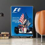 poster f1 vintage