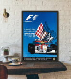 poster f1 vintage