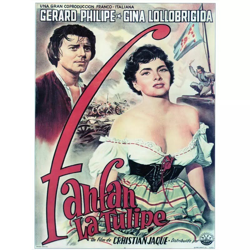 poster fanfan the tulipe poster fanfan the tulipe
