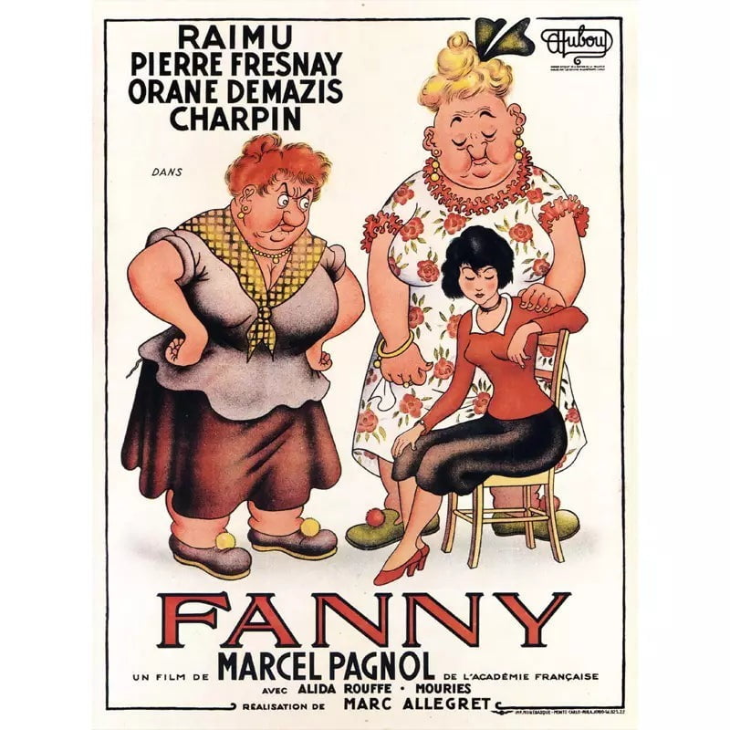poster fanny pagnol poster fanny pagnol