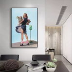 vintage woman poster 1