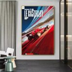 vintage ferrari poster 1