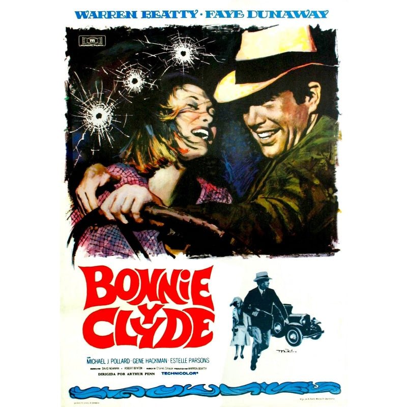 bonnie and clyde movie poster bonnie and clyde movie poster