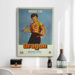 bruce lee movie poster