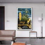 vintage horror movie poster