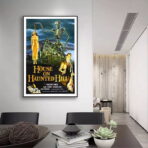 vintage horror movie poster