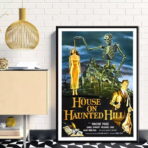 vintage horror movie poster