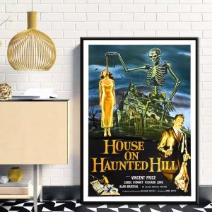 vintage horror movie poster