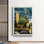 vintage horror movie poster