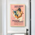 poster movie diamonds on sofa