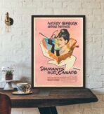 poster movie diamonds on sofa