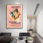 poster movie diamonds on sofa
