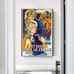 movie poster and god created the woman