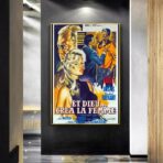 movie poster and god created the woman
