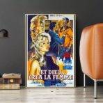 movie poster and god created the woman